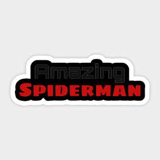 Amazing Spiderman Sticker